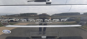 Ford Bronco Sport (SUV) | 2022-2025 | Hood and Tailgate Logos | #FOBS21LOK