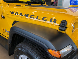Jeep Wrangler (SUV) | 2018-2025 | Hood Logo | #JEWR18LOG
