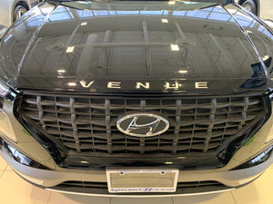 Hyundai Venue (SUV) | 2020-2026 | Hood Deflector w/logo | #LUXVU20DEL