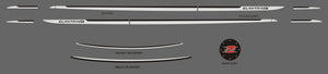 Hyundai Elantra GT (Hatchback) | 2018-2021 | Rocker (2Tones) Kit | #HREG18RIK