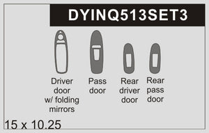 Infiniti Q50 (Sedan) | 2014-2024 | Special Selection | #DYINQ513SET3