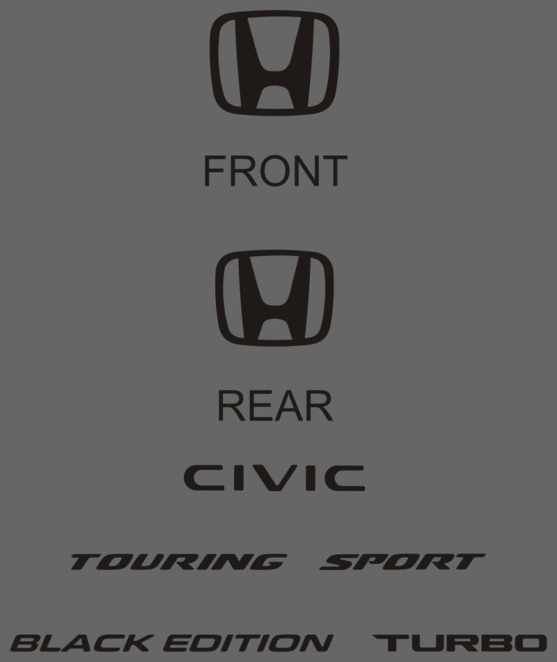 Honda Civic (Sedan) | 2022-2024 | Hood Logo | #HOCI22BDG