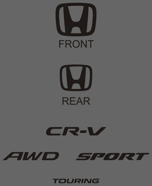 Honda CR-V (SUV) | 2017-2022 | Badging | #HOCR17BDG