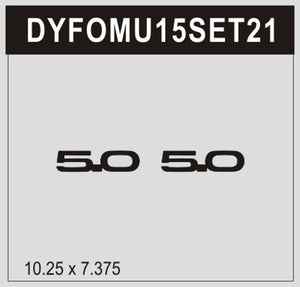Ford Mustang (Convertible) | 2015-2023 | Special Selection | #DYFOMU15SET21