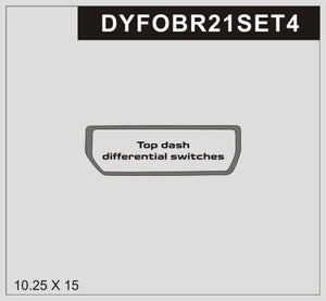 Ford Bronco (SUV) | 2021-2026 | Special Selection | #DYFOBR21SET4