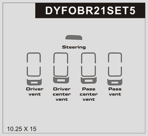 Ford Bronco (SUV) | 2021-2026 | Special Selection | #DYFOBR21SET5