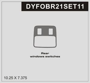 Ford Bronco (SUV) | 2021-2024 | Special Selection | #DYFOBR21SET11