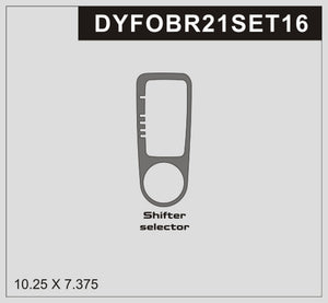 Ford Bronco (SUV) | 2021-2026 | Special Selection | #DYFOBR21SET16
