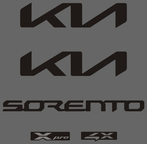 Kia Sorento (SUV) | 2023-2026 | Badging | #KISR23BDG