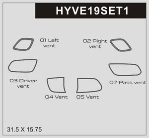 Hyundai Veloster (Hatchback) | 2019-2022 | Special Selection | #DYHYVE19SET1