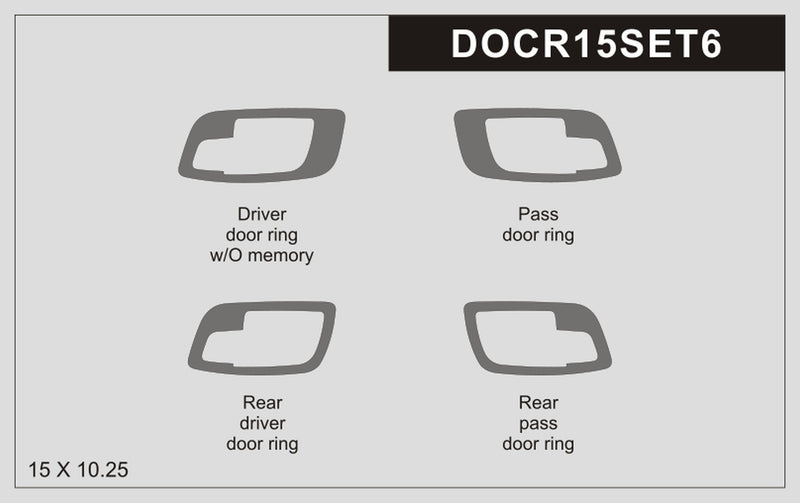 Dodge Charger (Sedan) | 2015-2023 | Special Selection | #DOCR15SET6