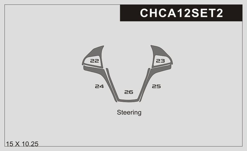 Chevrolet Camaro (Coupe) | 2012-2015 | Special Selection | #CHCA12SET2