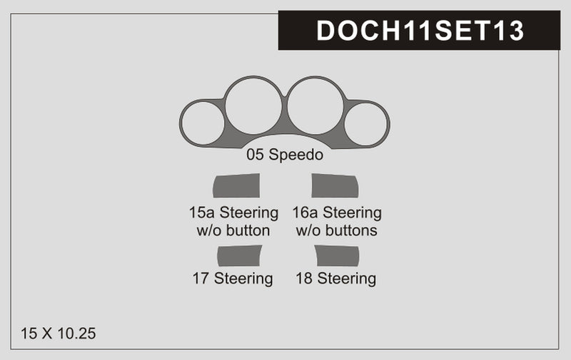 Dodge Challenger (Coupe) | 2011-2014 | Special Selection | #DOCH11SET13