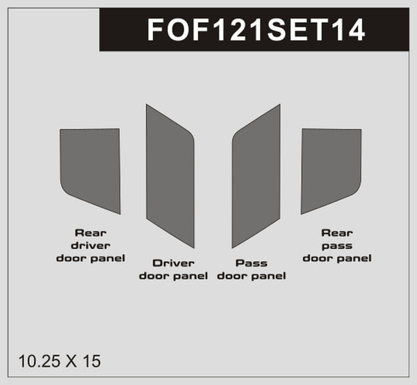 Ford F-150 (SuperCrew) | 2021-2025 | Special Selection | #FOF121SET14