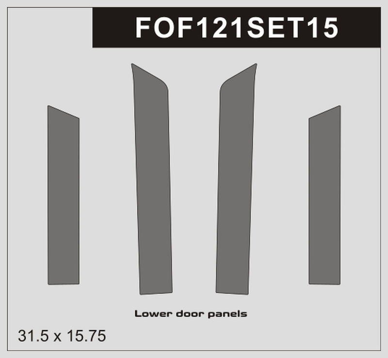 Ford F-150 (SuperCrew) | 2021-2025 | Special Selection | #FOF121SET15