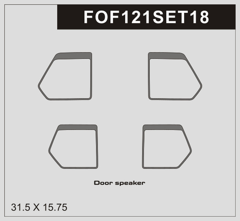 Ford F-150 (SuperCrew) | 2021-2025 | Special Selection | #FOF121SET18