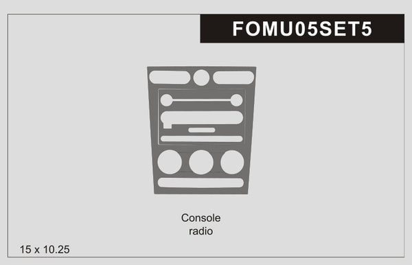 Ford Mustang (Coupe) | 2005-2009 | Special Selection | #FOMU05SET5