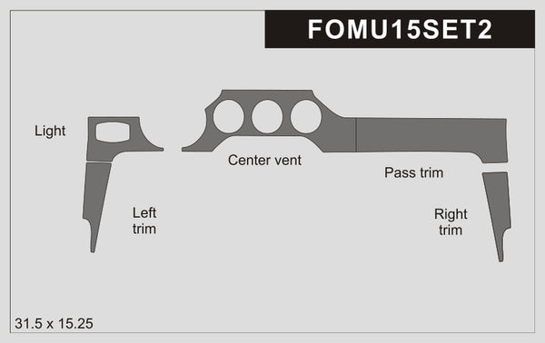 Ford Mustang (Coupe) | 2015-2023 | Special Selection | #FOMU15SET2