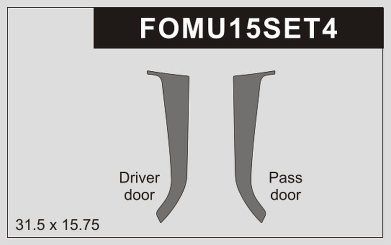 Ford Mustang (Coupe) | 2015-2023 | Special Selection | #FOMU15SET4