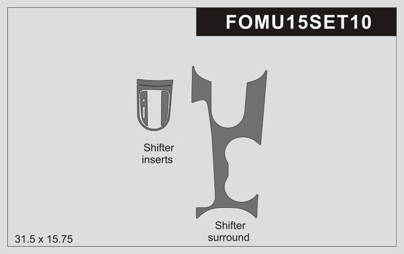 Ford Mustang (Convertible) | 2015-2023 | Special Selection | #FOMU15SET10