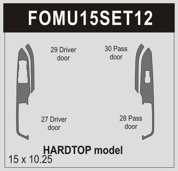 Ford Mustang (Coupe) | 2015-2023 | Special Selection | #FOMU15SET12