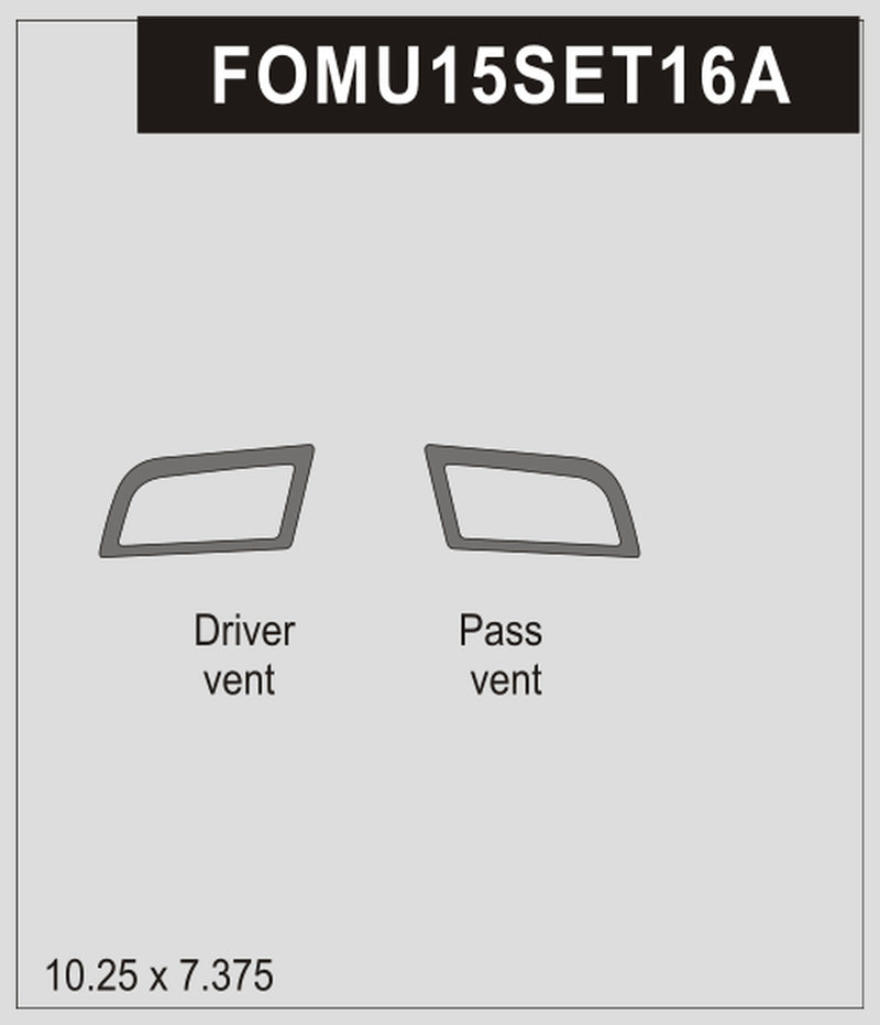 Ford Mustang (Convertible) | 2015-2023 | Special Selection | #FOMU15SET16A