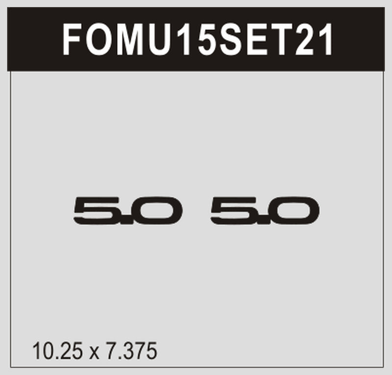 Ford Mustang (Convertible) | 2015-2023 | Special Selection | #FOMU15SET21