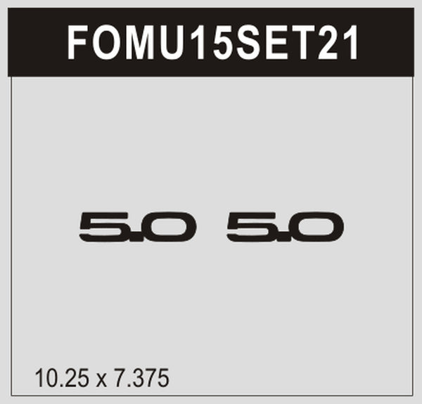 Ford Mustang (Coupe) | 2015-2023 | Special Selection | #FOMU15SET21