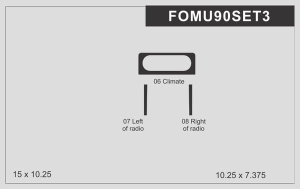 Ford Mustang (Coupe) | 1990-1993 | Special Selection | #FOMU90SET3