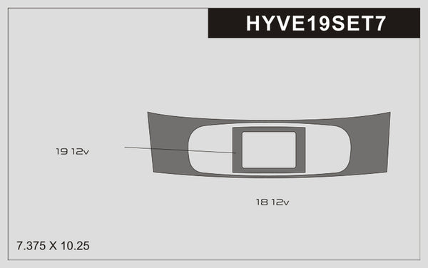 Hyundai Veloster (Hatchback) | 2019-2022 | Special Selection | #HYVE19SET7