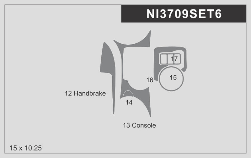 Nissan 370Z (Coupe) | 2009-2020 | Special Selection | #NI3709SET6