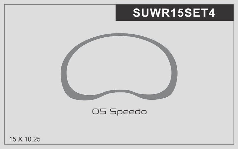 Subaru WRX STI (Sedan) | 2015-2021 | Special Selection | #SUWR15SET4