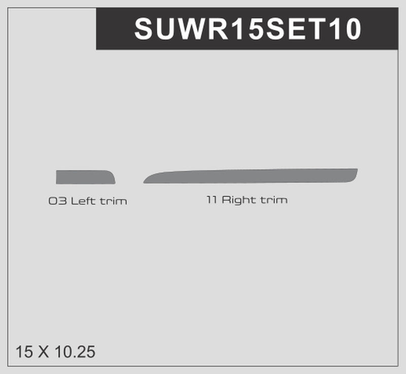 Subaru WRX (Sedan) | 2015-2021 | Special Selection | #SUWR15SET10