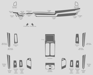 Kia Telluride (SUV) | 2023-2026 | Dash kit (Full) | #KITE23INF