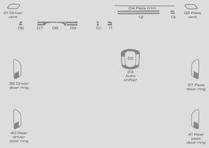 Hyundai Kona (SUV) | 2024-2026 | Dash kit (Signature) | #HYKO24SGN