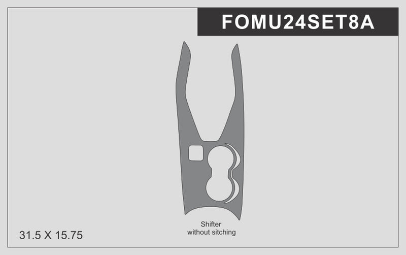 Ford Mustang (Coupe) | 2024-2025 | Special Selection | #FOMU24SET8A