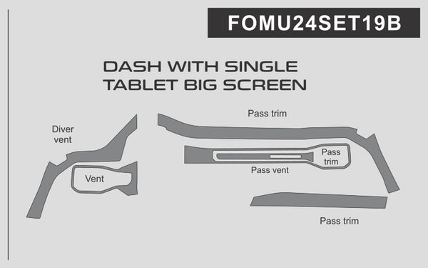 Ford Mustang (Coupe) | 2024-2025 | Special Selection | #FOMU24SET19B