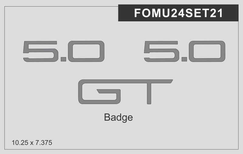 Ford Mustang (Coupe) | 2024-2025 | Special Selection | #FOMU24SET21