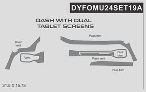 Ford Mustang (Coupe) | 2024-2026 | Special Selection | #DYFOMU24SET19A
