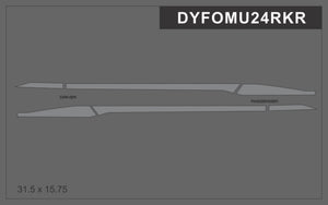 Ford Mustang (Coupe) | 2024-2026 | Rocker | #DYFOMU24RKR