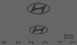 Hyundai Sonata Hybrid (Sedan) | 2024-2026 | Badging | #HYSO24BDG