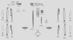 Genesis GV70 (SUV) | 2022-2024 | Dash kit (Full) | #GEV722INF