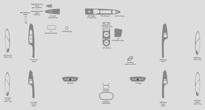 Genesis GV70 (SUV) | 2022-2024 | Dash kit (Full) | #GEV722INT