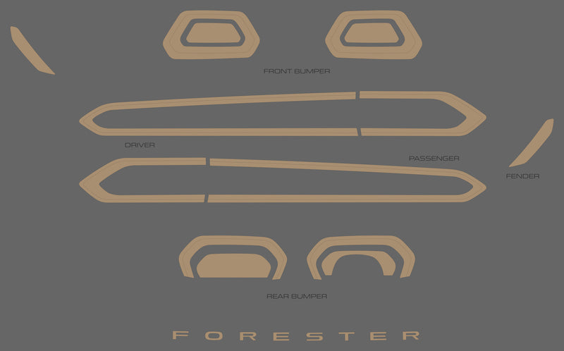 Subaru Forester (SUV) | 2025-2025 | Exterior Trim | #SUFO25EXT