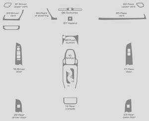 Kia K4 (Sedan) | 2025-2026 | Dash kit (Full) | #KIK425INT