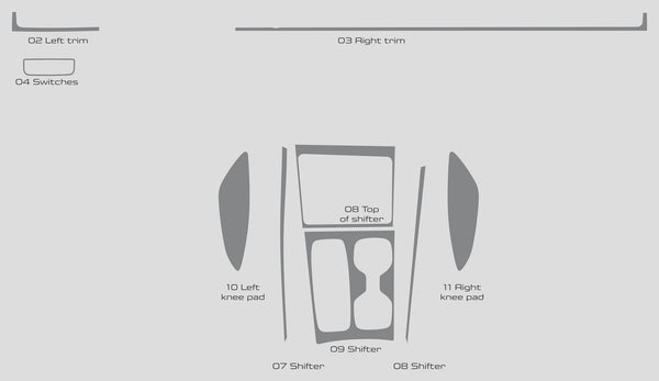 Hyundai Santa Cruz (Pickup) | 2025-2025 | Dash kit (Signature) | #HYSC25SGN