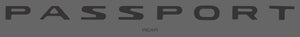 Honda Passport (SUV) | 2026-2026 | Tailgate Logo | #HOPA26LOT
