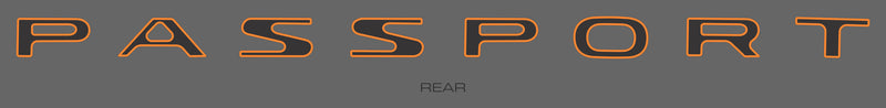 Honda Passport (SUV) | 2026-2026 | Tailgate Logo | #HOPA26LIT