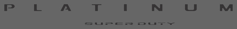 Ford F-450 Super Duty (Crew Cab) | 2023-2025 | Tailgate Logo | #FOF223LT2