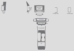 Nissan Frontier (Crew Cab) | 2022-2025 | Dash kit (Signature) | #NIFR22SGN
